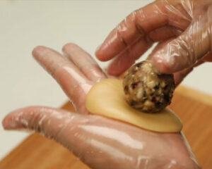 Making Five-ren Mooncake Steps-21