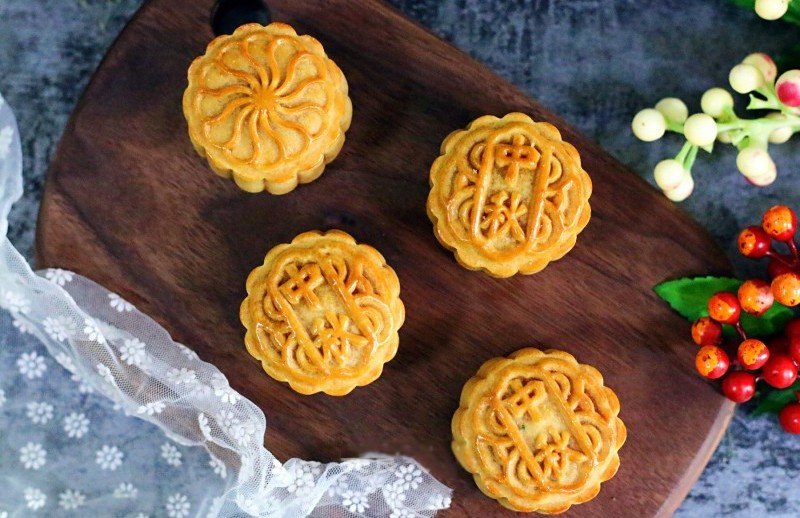 how to make cranberries coconut moon cake? 34 cranberries and coconut moon cake