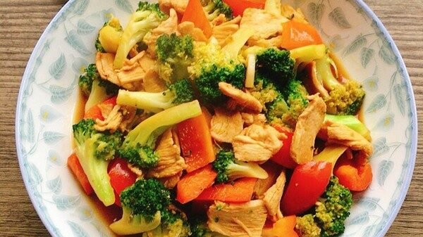 1 Easy Way to Broccoli Pan Fry Chicken 1