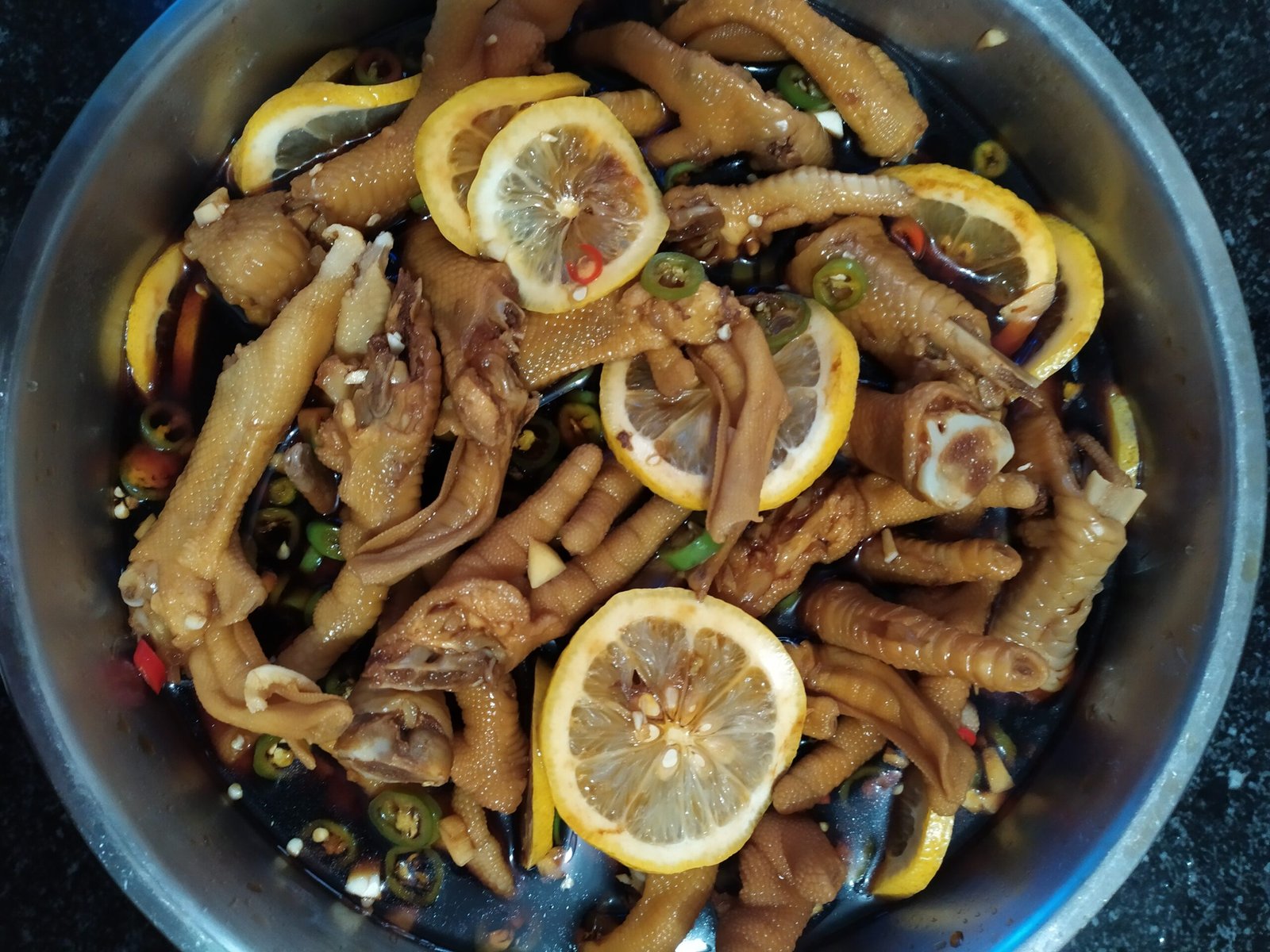 Delicious Lemon Chicken Claws 6 Lemon chicken claws
