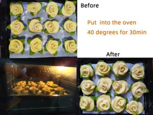 Beautiful Rose Steamed Bread 15 Rose Steamed Bread step8